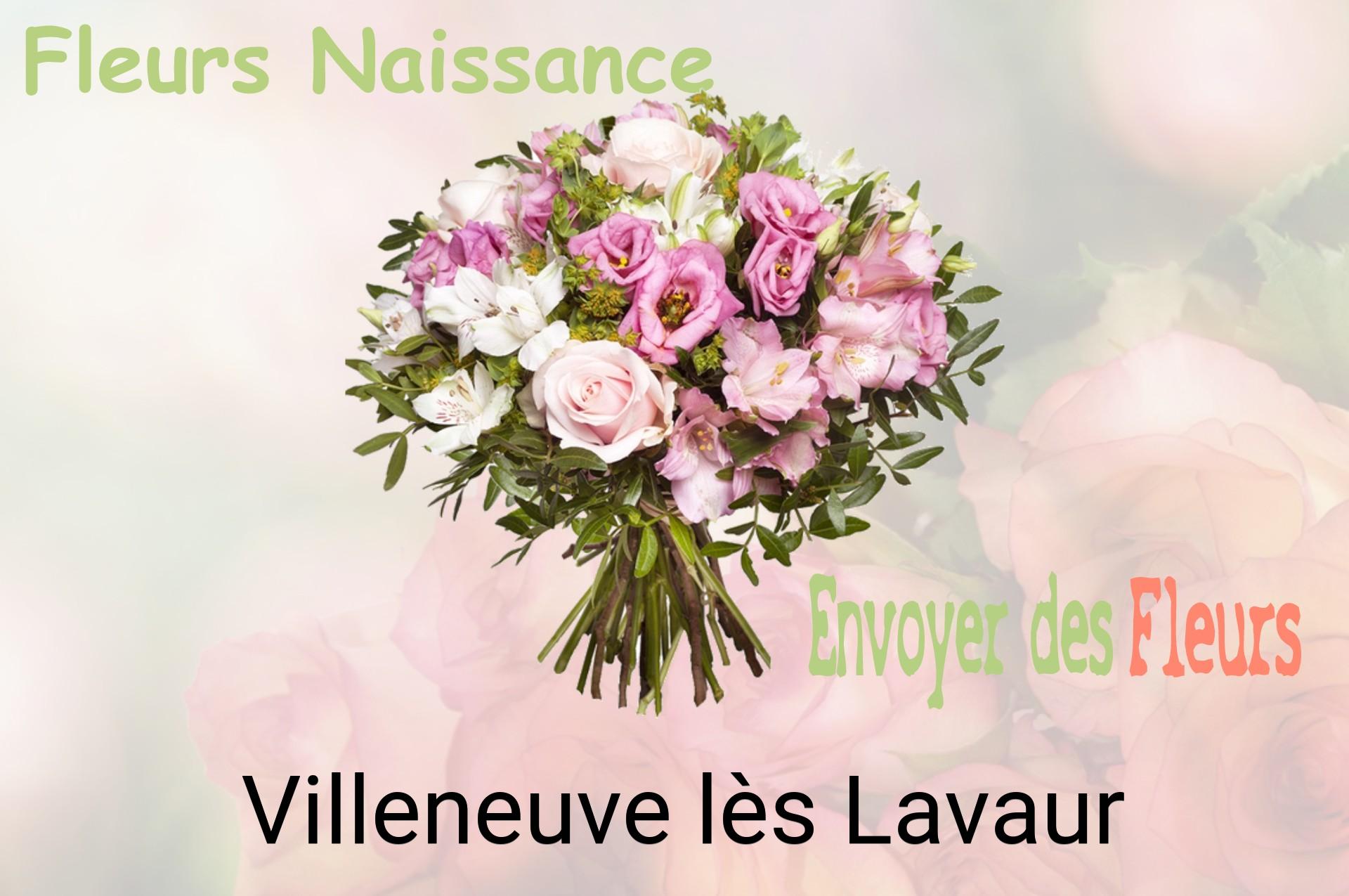 Bouquet de fleurs de naissance livré à Villeneuve-lès-Lavaur